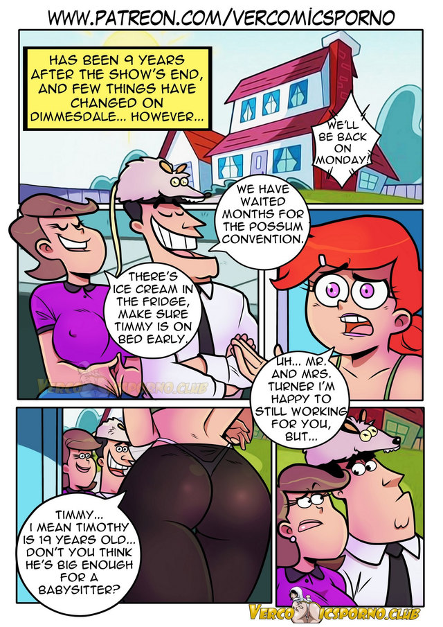 Fairly Oddparents Mom Porn Comics Spanish - Babysitter Under Control â€“ Fairly Oddparents - english