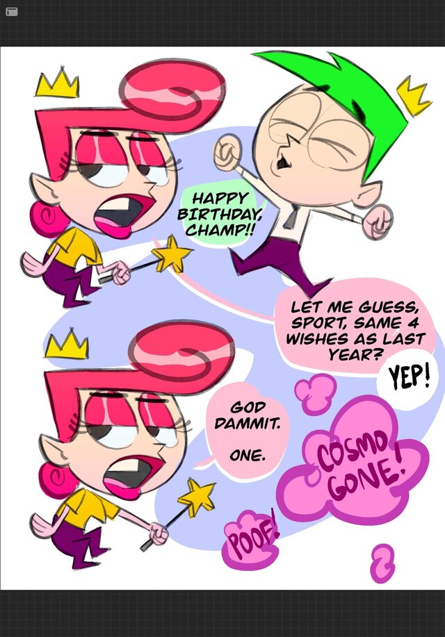 Fairly Oddparents Transformation Porn - Gutterbutter-69] Birthday Wish (The Fairly Oddparents)