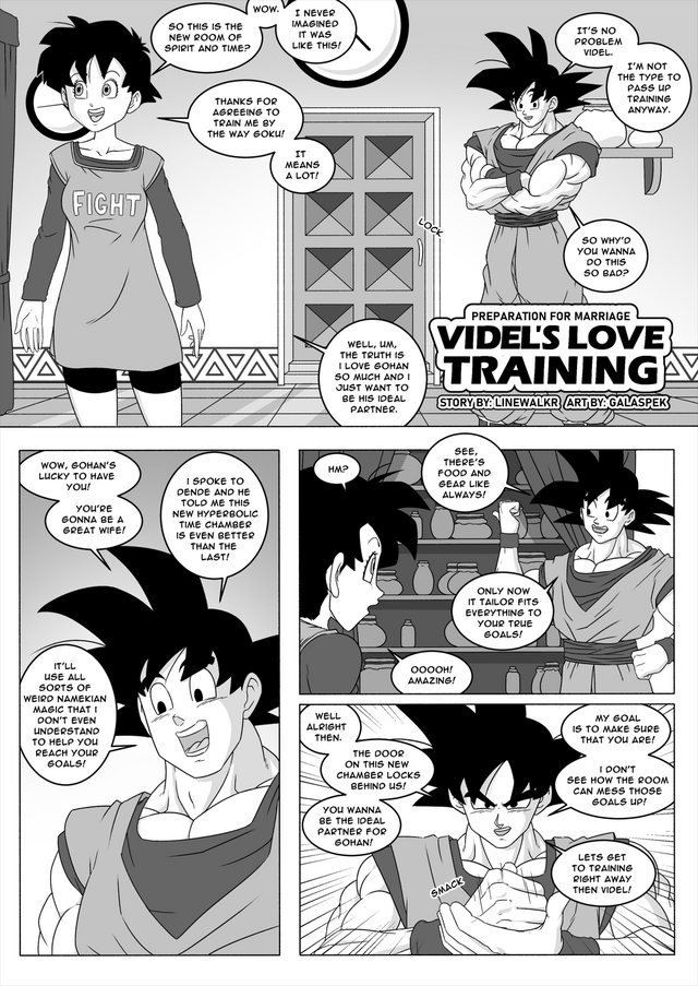 640px x 903px - Galaspek] Videl's Love Training (Dragon Ball Z) [English]