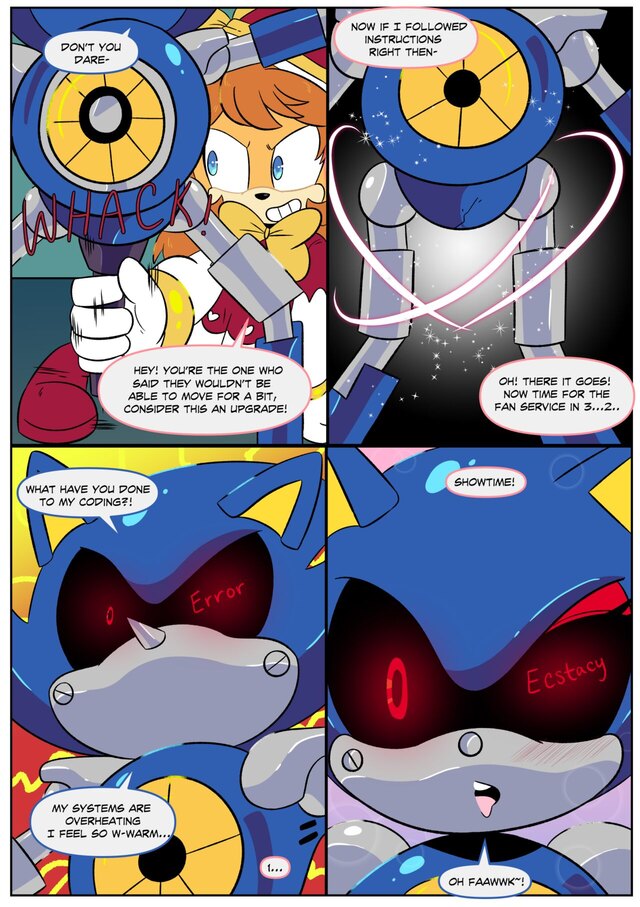 FluffyTG Gotta Girl Fast 4 Metal Sonic 