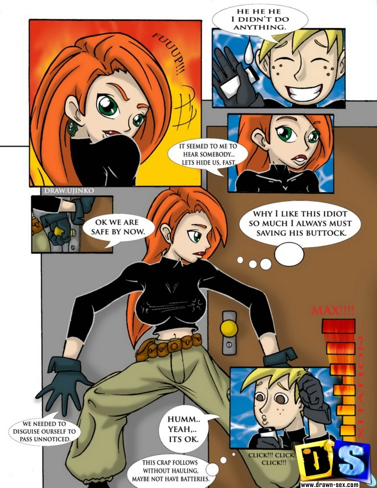 Kim Possible Anal Creampie - Drawn-Sex] 1-4