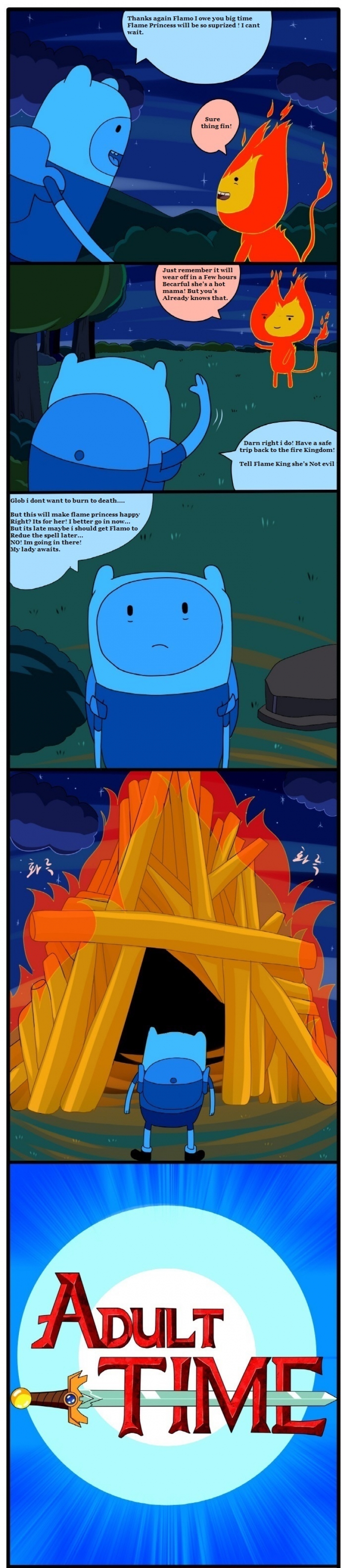 Lewd Porn Flame Princess Adventure Time - Adventure Time - Adult time! sensational