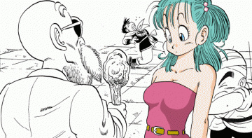 Pan Arale Bra Mai Bulma Krillin Marron Chi-chi Goku Android 18